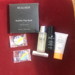 RealHer, DHC, SK-II, boscia, drunk elephant, sugar